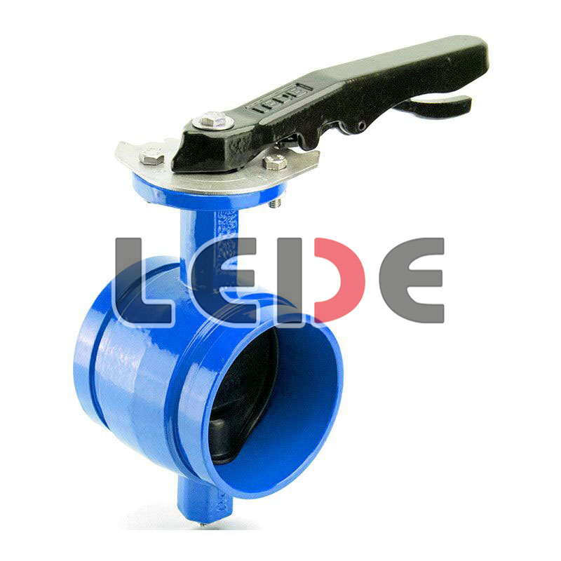 自(zi)密封手柄溝槽中(zhong)線蝶閥