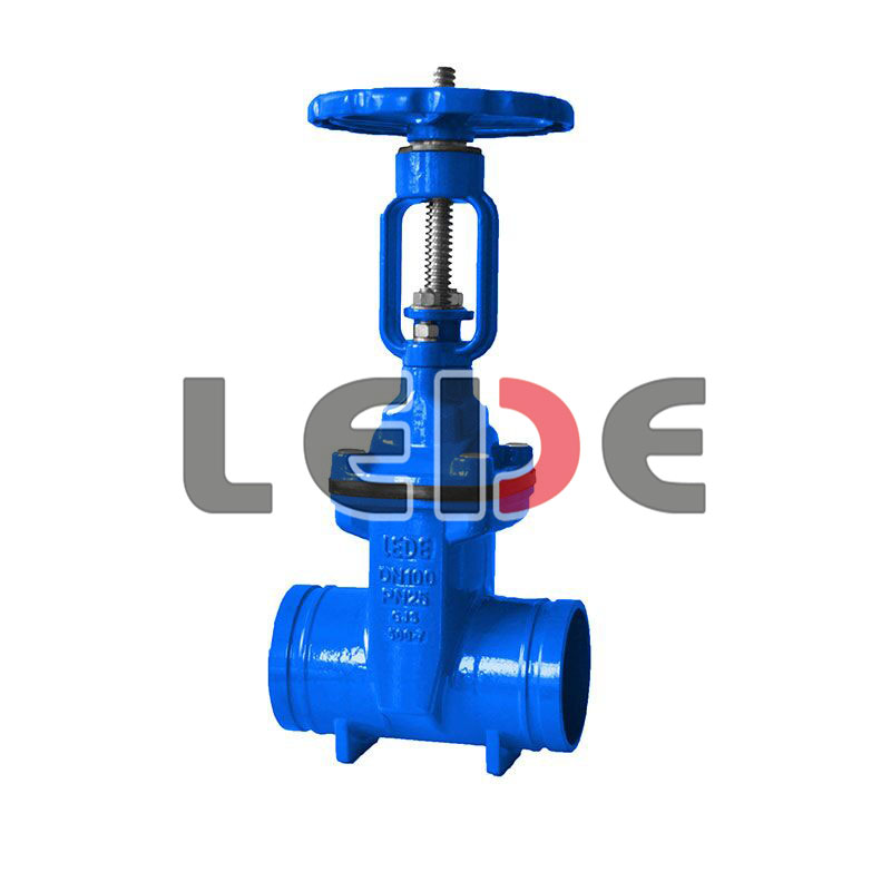 溝槽(cao)明杆閘閥(fá)