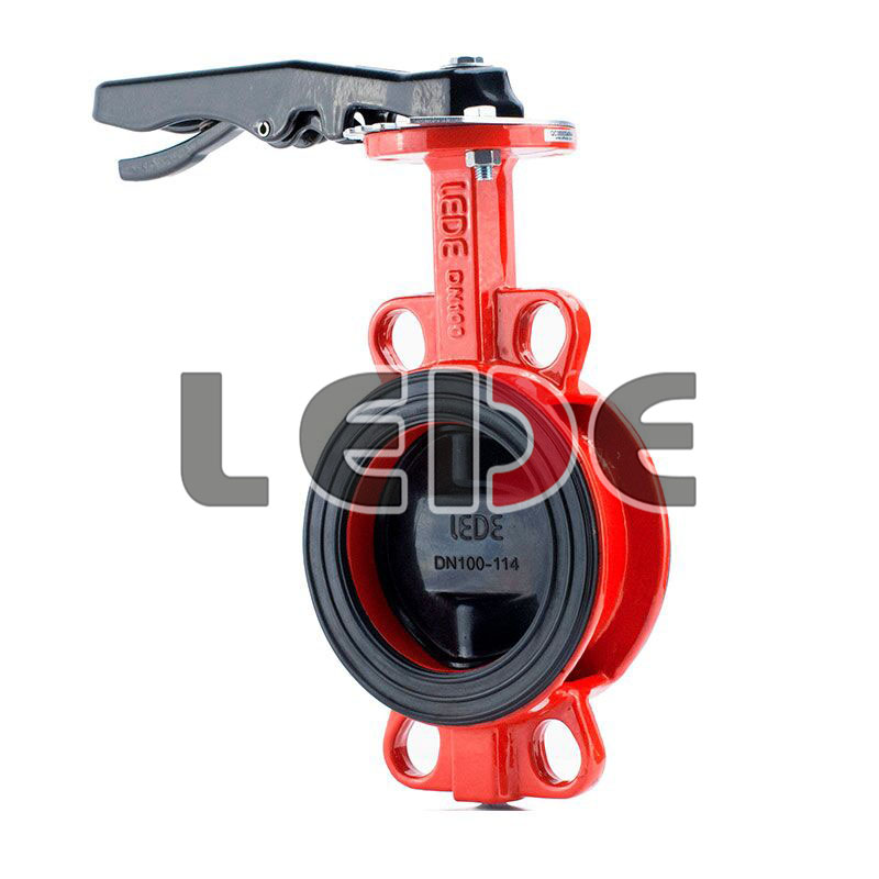 自密封手柄(bing)對夾中線蝶閥(fa)