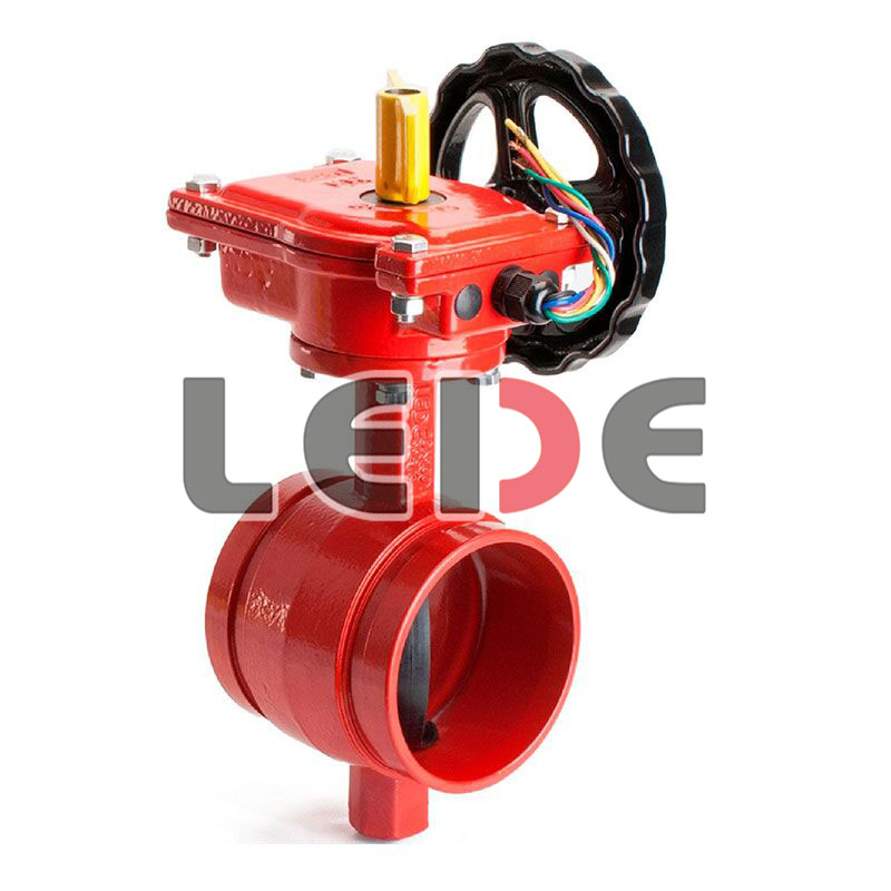 自密封(feng)蝸輪箱溝槽中(zhōng)線蝶閥